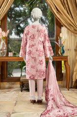 EMBROIDERED LAWN STITCHED 3 PIECE