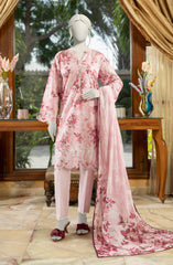 EMBROIDERED LAWN STITCHED 3 PIECE