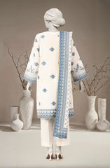 JACQUARD 3PC UNSTITCHED