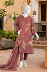 PRINTED TEXTURED VISCOSE 3PCS UNSTITCHED