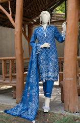 EMBROIDERED LAWN 3PCS UNSTITCHED