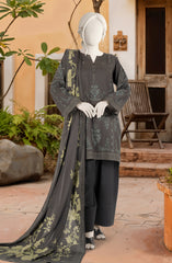 PRINTED TEXTURED VISCOSE 3PCS UNSTITCHED