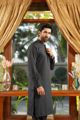 CHARCOAL BLENDED KAMEEZ SHALWAR