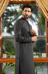 CHARCOAL BLENDED KAMEEZ SHALWAR