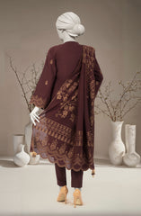 JACQUARD 3PC UNSTITCHED