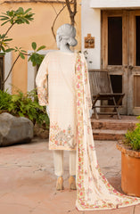 PRINTED TEXTURED VISCOSE 3PCS UNSTITCHED