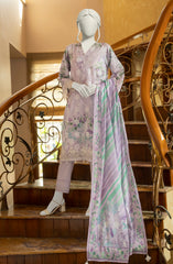 EMBROIDERED PRINTED LAWN 3PCS UNSTITCHED