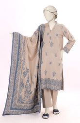 JACQUARD STITCHED 3 PIECE