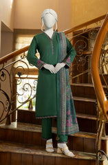 EMBROIDERED JACQUARD STITCHED 3 PIECE