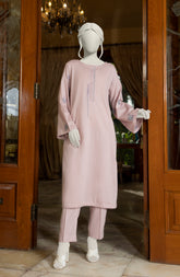 EMBROIDERED JACQUARD STITCHED 2 PIECE