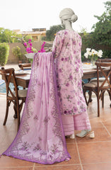 EMBROIDERED PRINTED LAWN 3PCS UNSTITCHED
