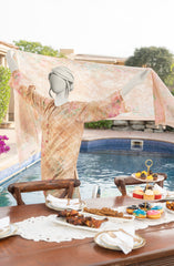 EMBROIDERED PRINTED LAWN 3PCS UNSTITCHED