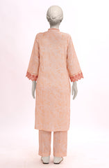 EMBROIDERED CAMBRIC STITCHED 2 PIECE
