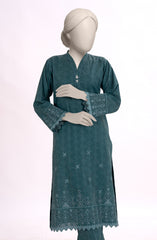 EMBROIDERED PRINTED CAMBRIC STITCHED 2 PIECE
