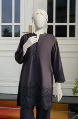 EMBROIDERED CAMBRIC STITCHED 2 PIECE