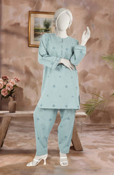 JACQUARD STITCHED 2 PIECE