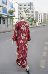 PRINTED VISCOSE STITCHED 2 PIECE