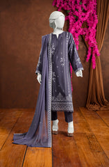 EMBROIDERED 3PCS UNSTITCHED