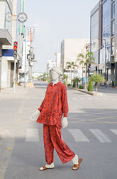 PRINTED VISCOSE 2 PIECE