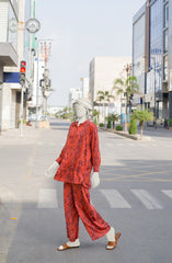 PRINTED VISCOSE 2 PIECE