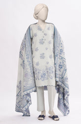 JACQUARD 3PCS UNSTITCHED