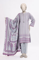 JACQUARD STITCHED 3 PIECE
