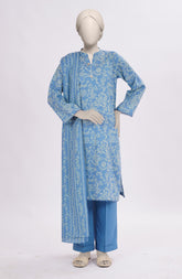 PRINTED LAWN STITCHED 3 PIECE
