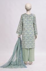 PRINTED LAWN STITCHED 3 PIECE