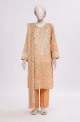 EMBROIDERED PRINTED CAMBRIC STITCHED 3 PIECE