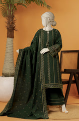EMBROIDERED KHADDAR 3PCS UNSTITCHED