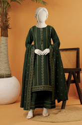 EMBROIDERED KHADDAR 3PCS UNSTITCHED