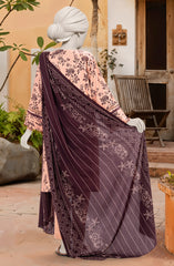 PRINTED TEXTURED VISCOSE 3PCS UNSTITCHED