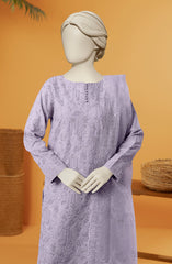 EMBROIDERED RAW SILK 3 PCS UNSTITCHED