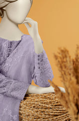 EMBROIDERED RAW SILK 3 PCS UNSTITCHED