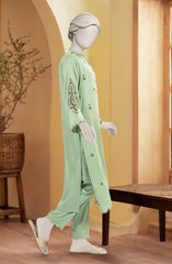 EMBROIDERED VISCOSE STITCHED 2 PIECE