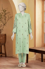 EMBROIDERED VISCOSE STITCHED 2 PIECE