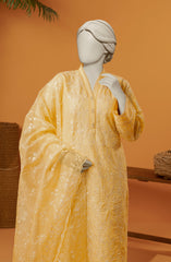 EMBROIDERED RAW SILK 3 PCS UNSTITCHED