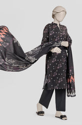 PRINTED LAWN STITCHED 3 PIECE