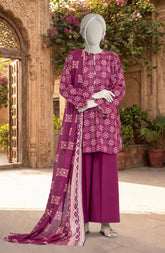 PRINTED LAWN 3PCS UNSTITCHED