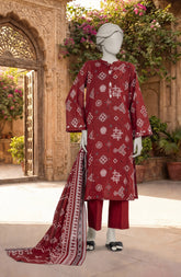 PRINTED LAWN 3PCS UNSTITCHED