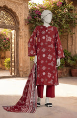 PRINTED LAWN 3PCS UNSTITCHED
