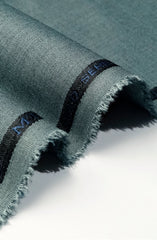 TEAL GREEN BLENDED UNSTITCHED