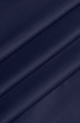 MTJ NAVY BLENDED UNSTITCHED