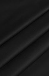 BLACK BLENDED UNSTITCHED