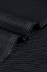 MTJ BLACK 100% COTTON UNSTITCHED