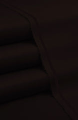 CHOCOLATE-BROWN 100% COTTON UNSTITCHED