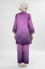 EMBROIDERED CAMBRIC STITCHED 2 PIECE