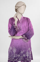 EMBROIDERED CAMBRIC STITCHED 2 PIECE