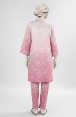 EMBROIDERED CAMBRIC STITCHED 2 PIECE