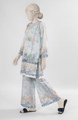 PRINTED CAMBRIC STITCHED 2 PIECE